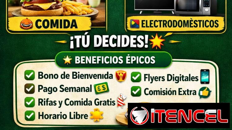 Trabaja sin horarios, gana por ventas desde casa (kinetica)