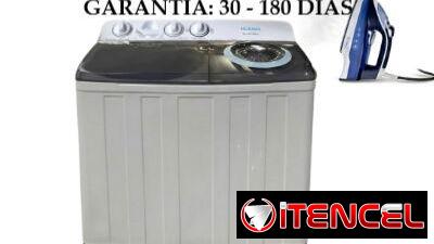 LAVADORA SEMIAUTOMÁTICA 10KG + PLANCHA A VAPOR ROYAL, ENTREGA DE FACTURA, VARIEDAD DE OFERTAS ESPECIALES, ETC