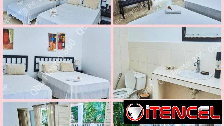 Hostal en Trinidad con 8 habitaciones independientes para 21 personas, listo para tu viaje