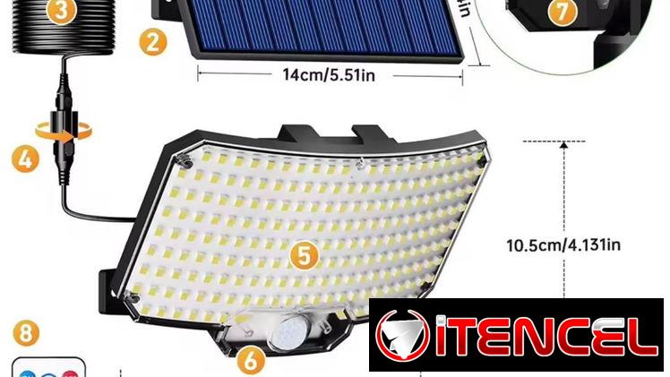 Lámpara recargable SOLAR
