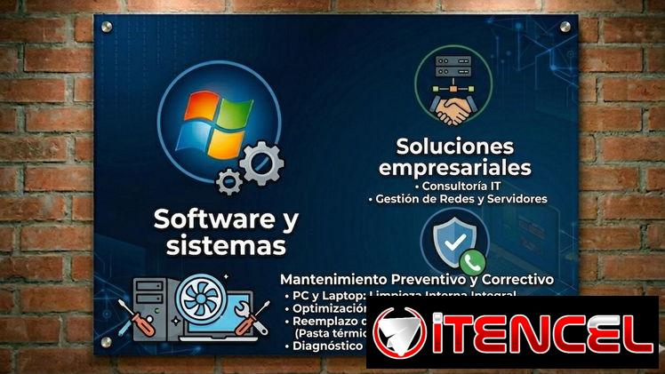 INSTALACION Y MANTENIMIENTO DE COMPUTADORAS PERSONALES Y LAPTOPS