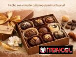 CHOCOLATEANDO. Bombones artesanales  de chocolate  semiamargo