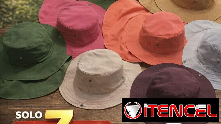 Sombrero con solapa