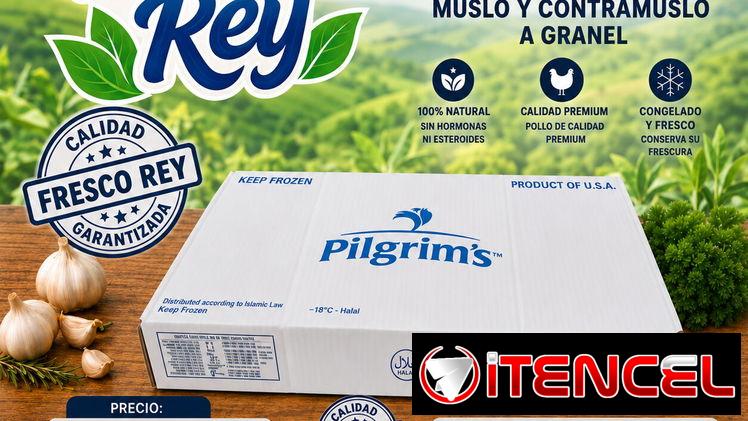 CAJA DE POLLO  MUSLO CONTRAMUSLO (33 LBS) 🍗 ​¡Aprovecha esta oportunidad y llena tu congelador con la mejor calidad!