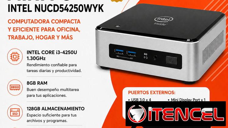 Mini PC Intel NUCD54250WYK i3 8GB 128GB | Computadora Compacta Grado A en La Habana