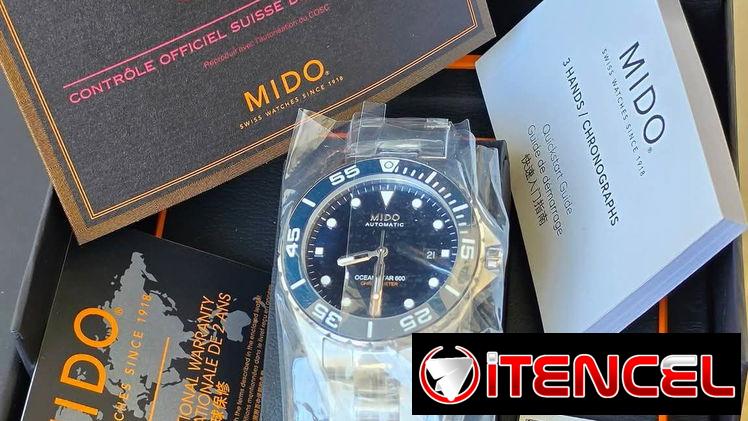 🔴 ¡ estreno ! 🔴 joya swiss made  🕰mido ocean star 600 chronometer automatico wr 600 metros,certificado cosc🇨🇭