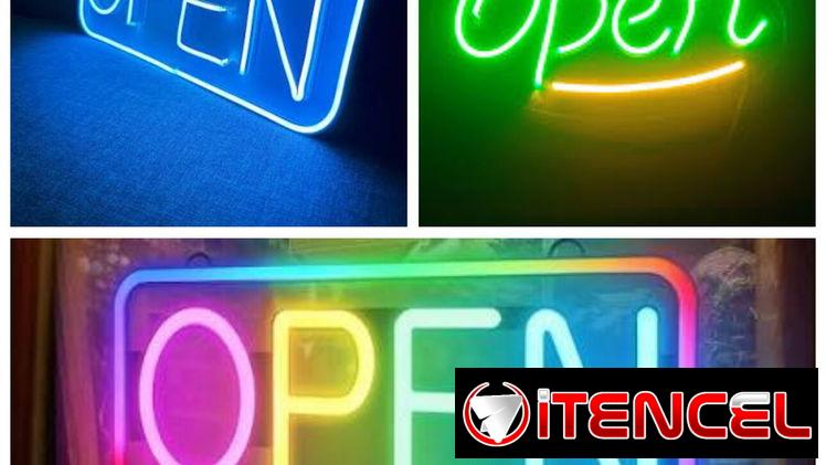 Carteles Open o Abierto para su Local