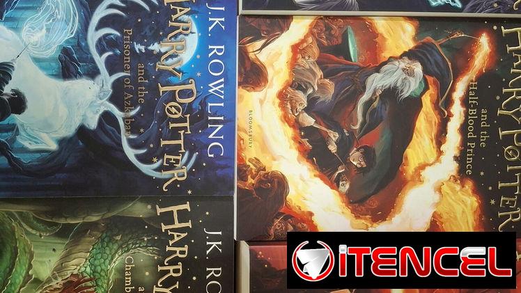 Coleccion de Harry Potter en ingles.