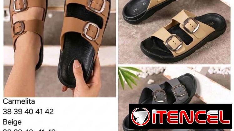Sandalias para damas tipo prácticas