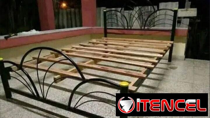 venta de camas de tubo modelo crusado