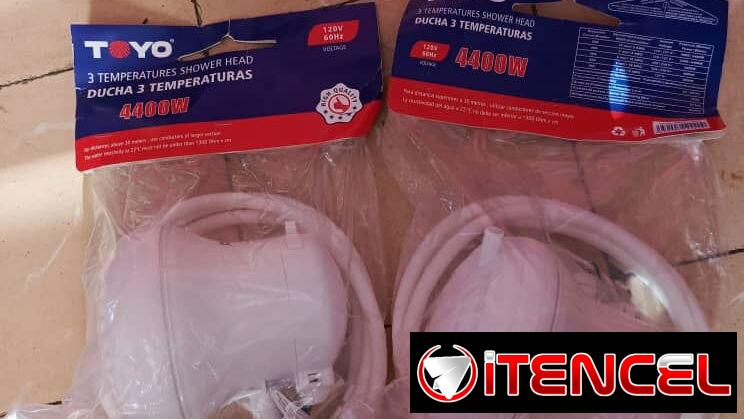 Duchas eléctricas marca Toyo de 3 temperaturas ALTA CALIDAD
