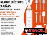 Taladro Eléctrico para Uñas Recargable por USB | Kit Profesional de Manicura en La Habana
