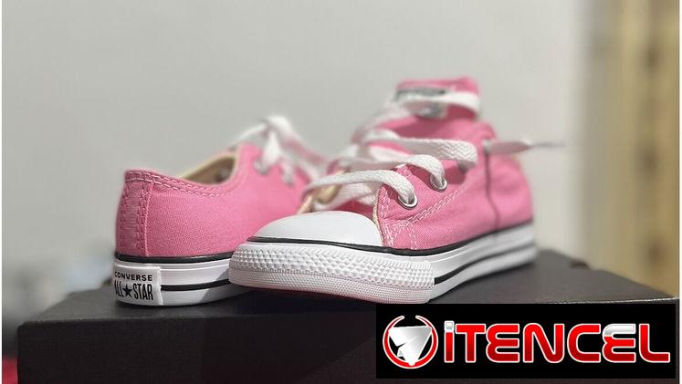 Converse rosado niña