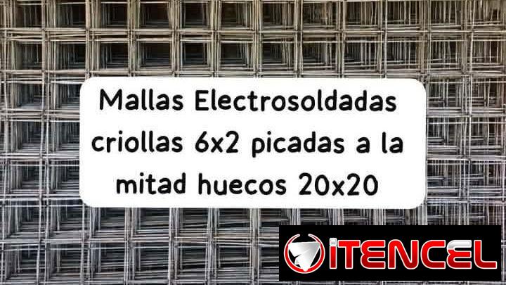 Mallas electrosoldadas de criollas de 20×20