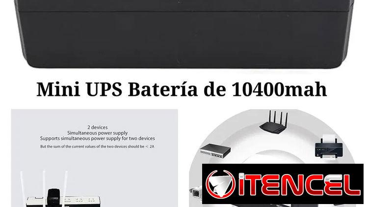 Miniups para conectar routers ,y equipos wifi