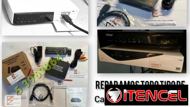 En la Ceiba,Playa , Taller Especializado en Cajitas de Señal Digital. Telef : 53963864