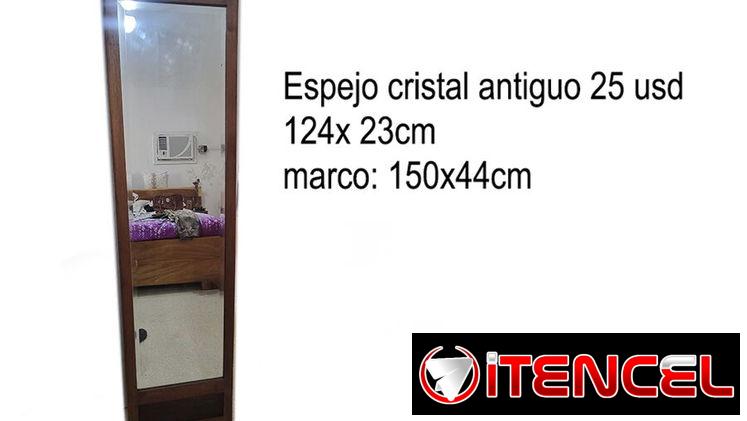 Espejo de cristal antiguo en venta