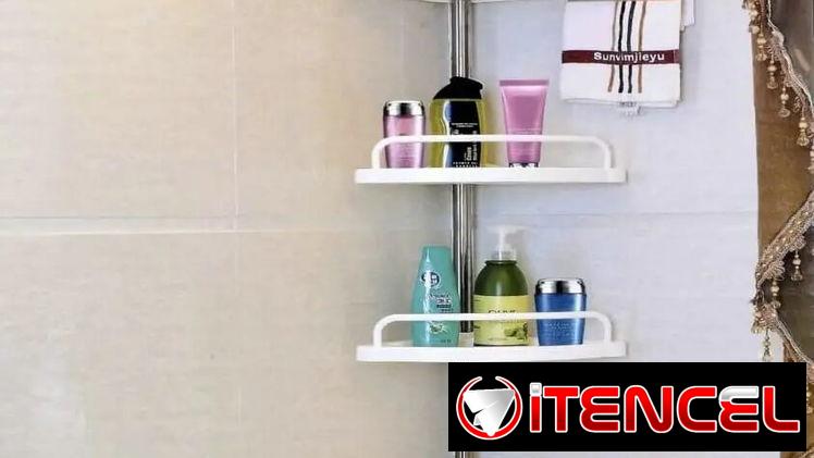 Variados estantes para baño y cocina