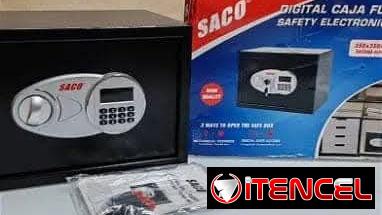 📌Caja fuerte/ Caja de seguridad con todos sus accesorios/ 📱52525610