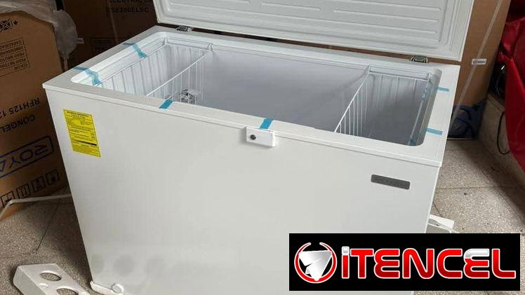 Nevera Horizontal 12.5 pies Royal con llave y cerradura $400 USD Transporte Incluido Factura y Garantía