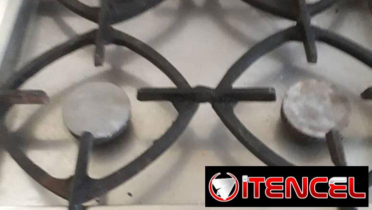 Se vende cocina de gas reconstruida de 4 hornillas con horno. 56044154