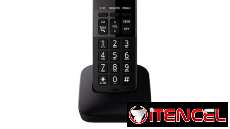 Telefono inalambrico de una sola base