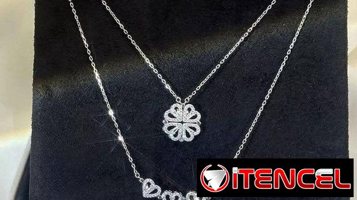 Collar Magnético Vancleef de Trébol de la Suerte 🍀