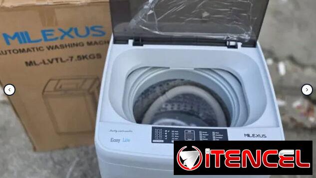 Lavadora Automática Milexus 7.5kg