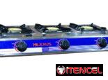 Fogones de gas de 3Q (grandes) y 2Q marca Milexus