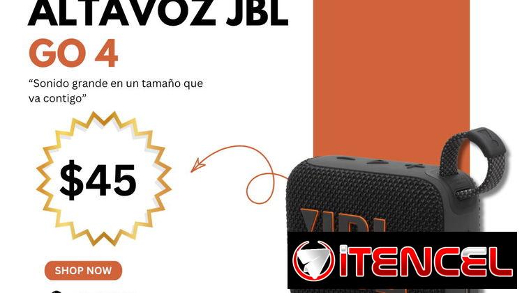 JBL Go 4 NUEVA EN CAJA