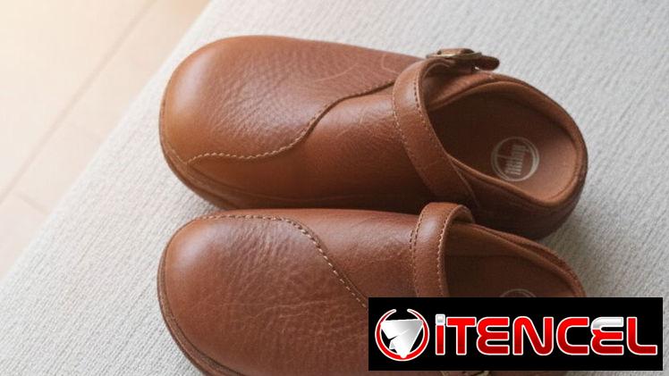 Crocs de niño color café(cuero) #33
