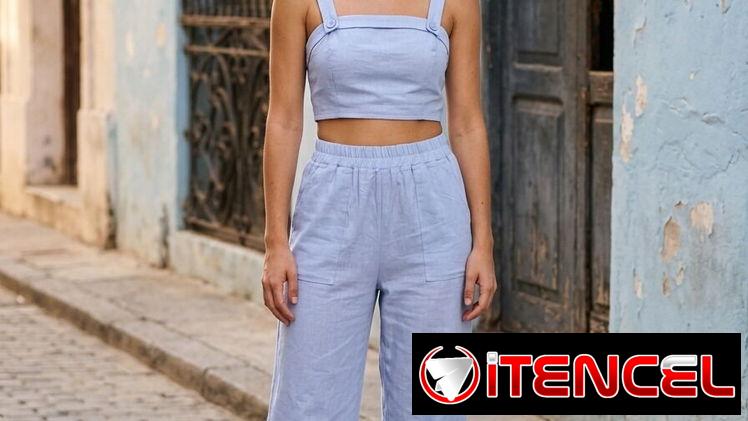 Conjunto de pantaloneta y blusa (Tallas M y L)