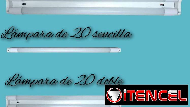 Lamparas led de 40 y 20