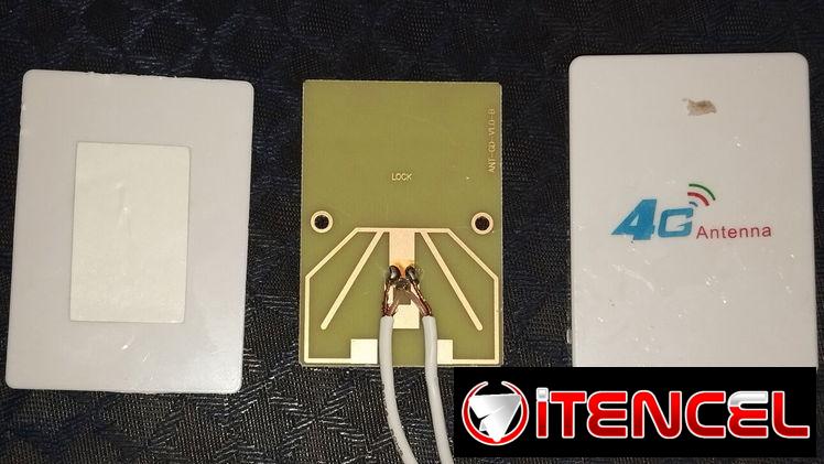 Antena 4G LTE para exteriores 3 metros de cable 2 conectores SMA macho