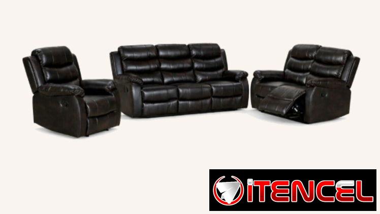 Sofá reclinable 3,2,1, inportado