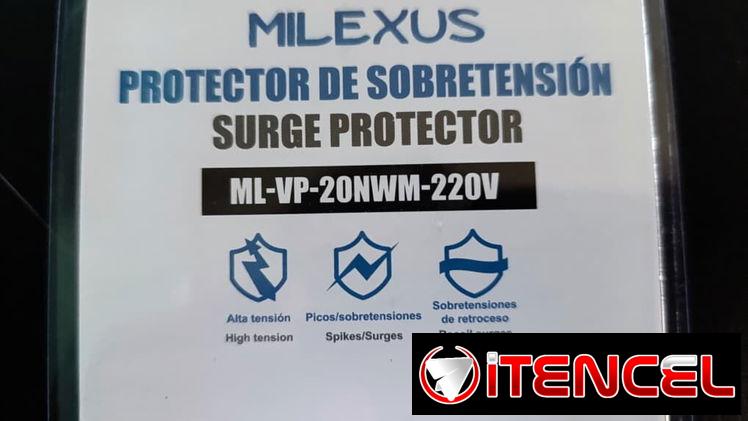 PROTECTOR DE VOLTAJE MILEXUS 20A 220V, ENTREGA DE FACTURA, VARIEDAD DE ARTÍCULOS DE FERRETERÍA, ÚTILES DEL HOGAR, ETC