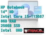 LAPTOP 🎁NUEVA🎁📦CAJA, HP Notebook (14-dq2078wm), 14″ HD IPS, Intel Core i5-1135G7, 8GB RAM, 256GB SSD