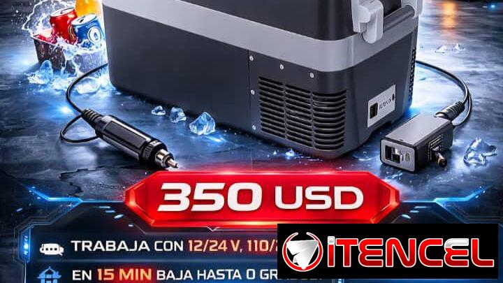 ☑️ Nevera Portátil para Automóvil ☑️