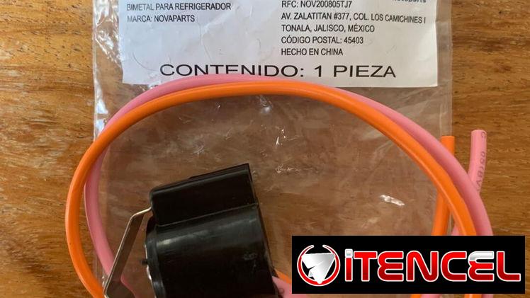 PIEZAS DE REFRIGERADOR:TERMICO,FILTRO SECADOR,TOMAS DE CARGA,BIMETAL,CAPILAR Y MAS