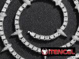Cadenas y manillas de diamantes