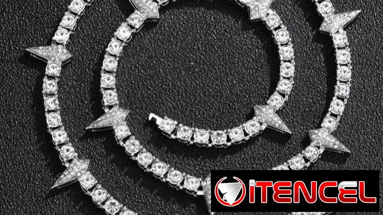 Cadenas y manillas de diamantes