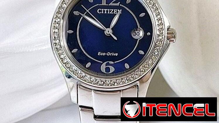 RELOJ CITIZEN ECODRIVE SILHOUTTE CRYSTAL (FE1140-86L) DE MUJER ,30MM EN ACERO INOXIDABLE CON BISEL DE DIAMANTES 58049738