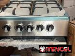 Cocina de 4 hornillas con horno