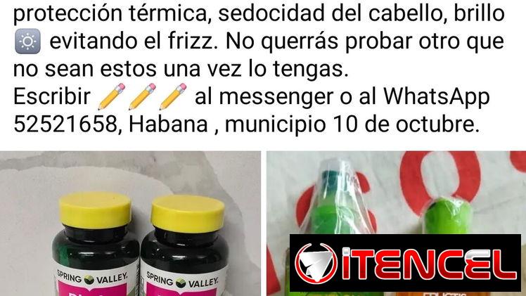 Productos para el crecimiento y cuidado del cabello 😉