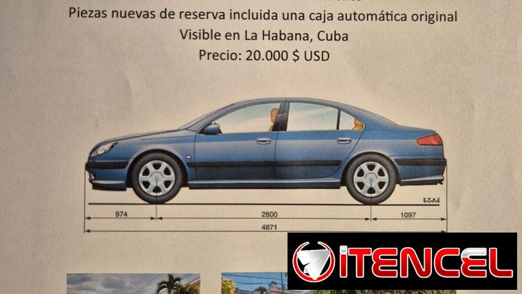 Venta de carro limousine peugeot 607