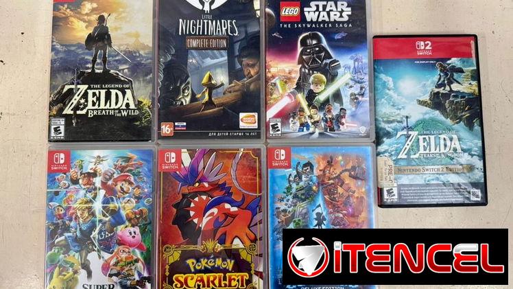 Videojuegos, accesorios y más para tu Nintendo Switch 1 y Nintendo Switch 2