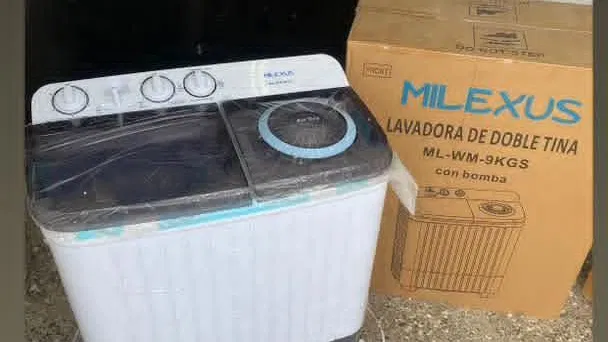 Lavadora semiautomática