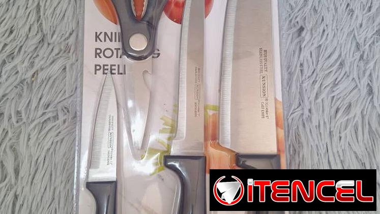 Set de cuchillos hoja dura en 4500cup