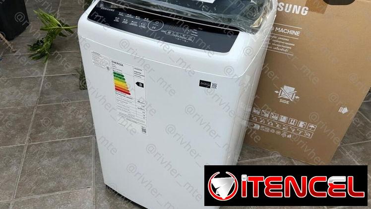 *Lavadora Automática Samsung de 9 kg, sistema de agua fría*  *Inverter*  – Precio: 295 USD 🔥  Garant