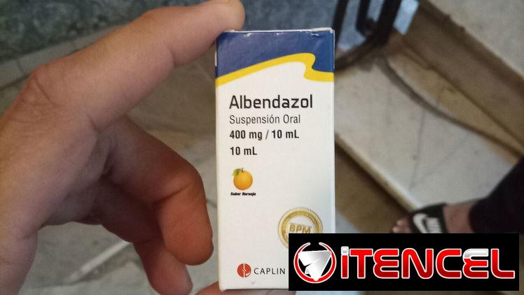 Albendazol 10ml en suspensión saborizado